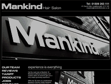 Tablet Screenshot of mankindhairsalon.co.uk
